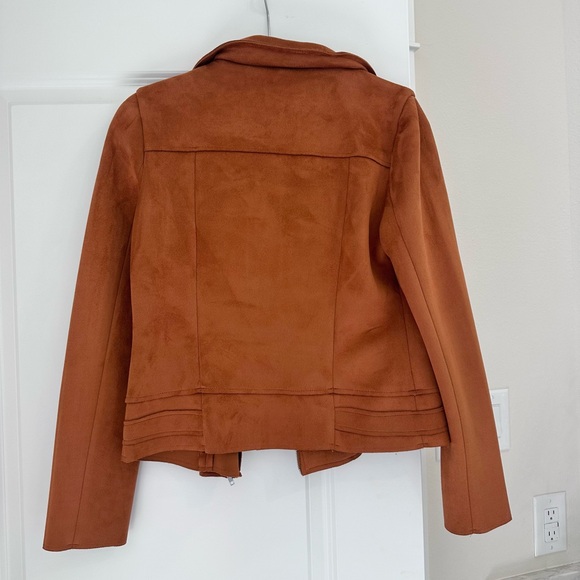 Women's faux suede Jacket - Picture 4 of 5